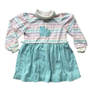 Vintage Kitty Cat Health-Tex Dress 4T